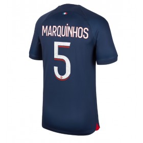 Paris Saint-Germain Marquinhos #5 Hemmakläder 2023-24 Kortärmad